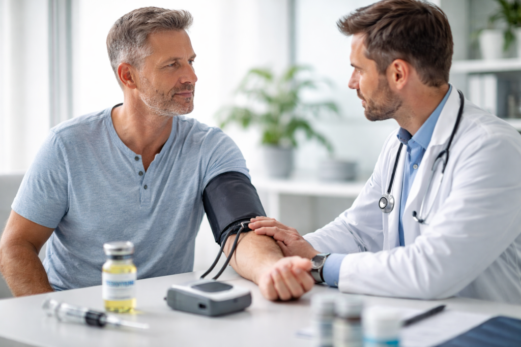 How to Lower Blood Pressure While on Testosterone